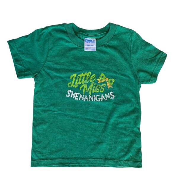 25% Off Sale! NWT Little Miss Shenanigans 2T & a St Pat’s Day Bear - Picture 2 of 7